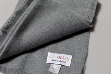 Load image into Gallery viewer, Johnstons of Elgin Extra Fine Merino Scarf (Grey)
